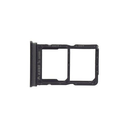 CARRELLO SIM/NM CARD HUAWEI P SMART S NERO ORIGINALE