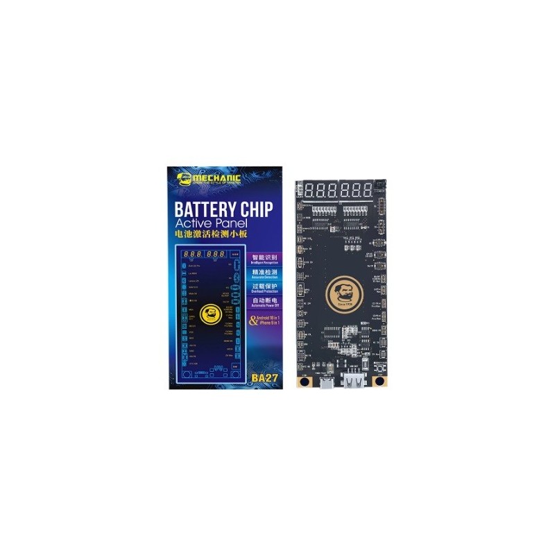 ATTIVATORE/TESTER BATTERIE APPLE SAMSUNG MECHANIC BA27