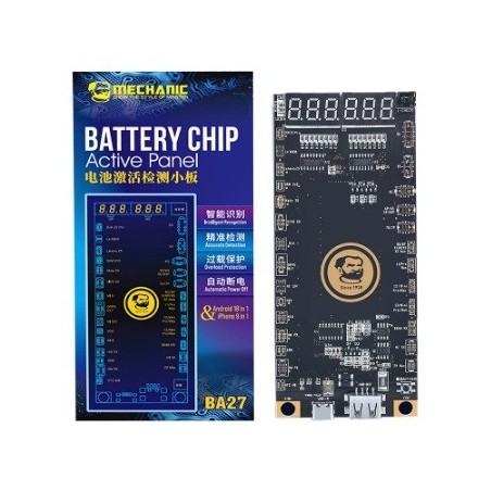 ATTIVATORE/TESTER BATTERIE APPLE SAMSUNG MECHANIC BA27