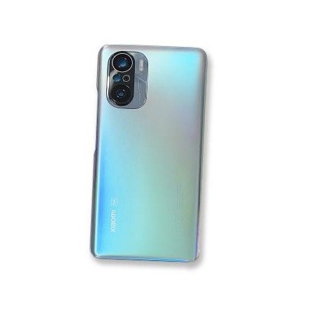 COVER BATTERIA XIAOMI MI 11 5G CELESTIAL SILVER CON VETRINO FOTOCAMERA ORIGINALE