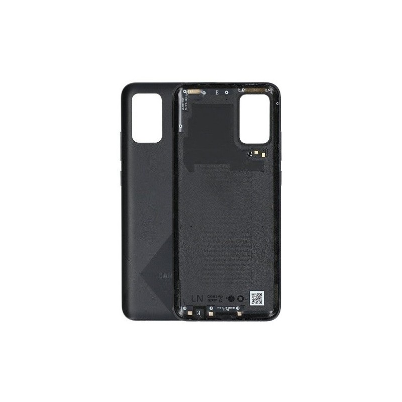 COVER POSTERIORE SAMSUNG GALAXY A02S SM-A025 NERO