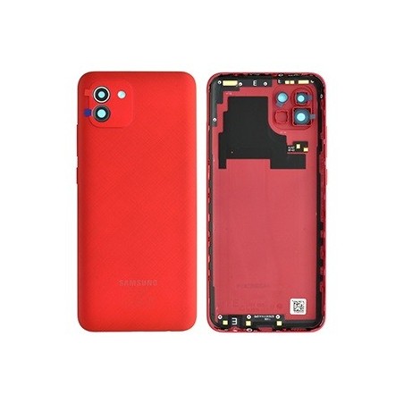 COVER POSTERIORE SAMSUNG GALAXY A03 SM-A035 ROSSO