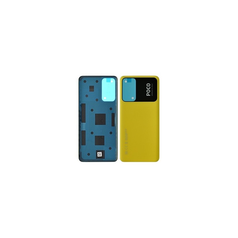 COVER BATTERIA XIAOMI POCO M4 PRO 5G GIALLO