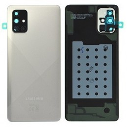 COVER BATTERIA SAMSUNG GALAXY A71 SM-A715 METALLIC SILVER