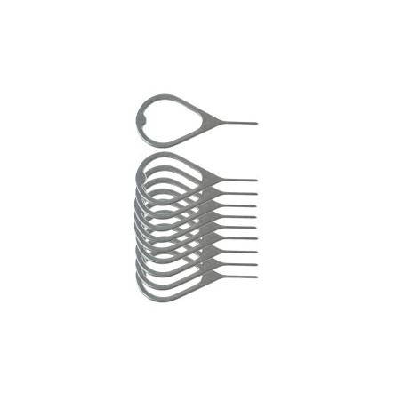 SET 10 PEZZI STRUMENTO DI ESPULSIONE SIM CARD