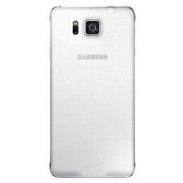 COVER BATTERIA SAMSUNG EF-OG850SW PER SM-G850F GALAXY ALPHA BIANCO