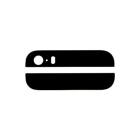 VETRINI COVER POSTERIORE APPLE IPHONE 5S NERO
