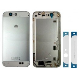 COVER POSTERIORE HUAWEI ASCEND G7 SILVER