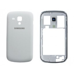 COVER POSTERIORE COMPLETO SAMSUNG GALAXY S DUOS GT-S7562 BIANCO