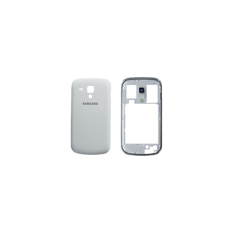 COVER POSTERIORE COMPLETO SAMSUNG GALAXY S DUOS GT-S7562 BIANCO