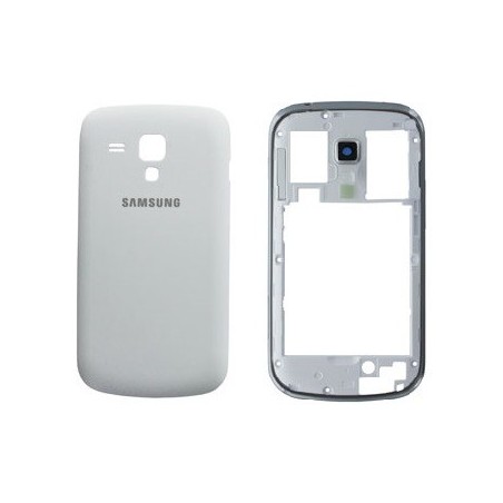 COVER POSTERIORE COMPLETO SAMSUNG GALAXY S DUOS GT-S7562 BIANCO