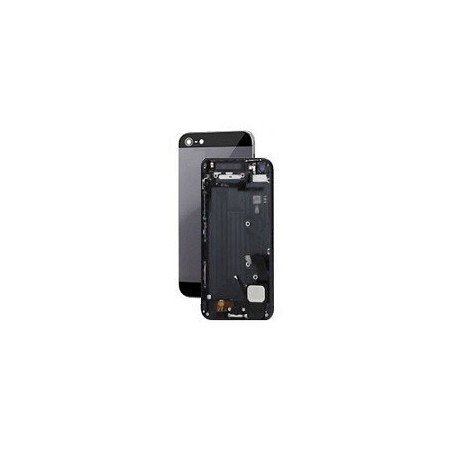 COVER POSTERIORE COMPLETO APPLE IPHONE 5 GRIGIO SIDERALE (NERO)