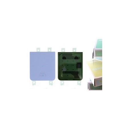 COVER BATTERIA INFERIORE SAMSUNG GALAXY Z FLIP 4 SM-F721B BOTTOM BLUE (AZZURRO)