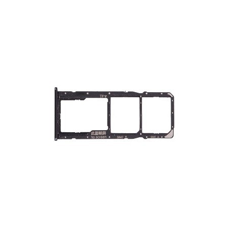 CARRELLO SIM/MEMORY CARD HUAWEI Y7 2018 NERO