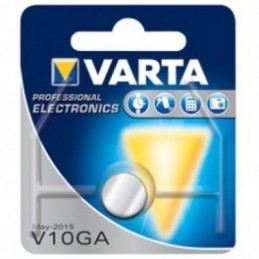 BATTERIA VARTA VG10GA A BOTTONE  ALCALINE-MANGANESE LR54 1.5V