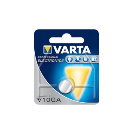 BATTERIA VARTA VG10GA A BOTTONE  ALCALINE-MANGANESE LR54 1.5V
