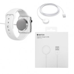 CAVO USB MAGNETICO APPLE WATCH BIANCO 2MT (MU9H2AM/A)