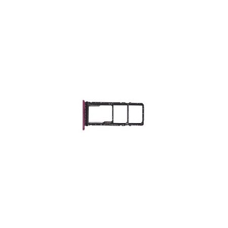 CARRELLO SIM/MEMORY CARD HUAWEI P40 LITE E ROSSO