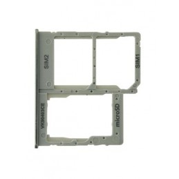 CARRELLO SIM/MEMORY CARD SAMSUNG GALAXY A40 SM-A405 SILVER