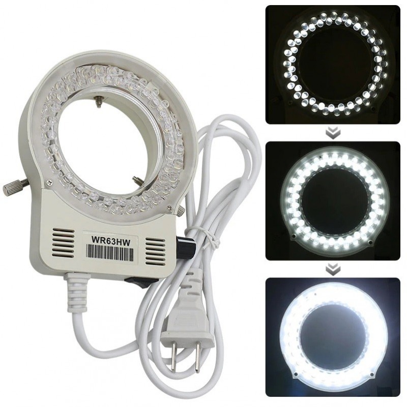 LAMPADA AD ANELLO REGOLABILE 84 LED