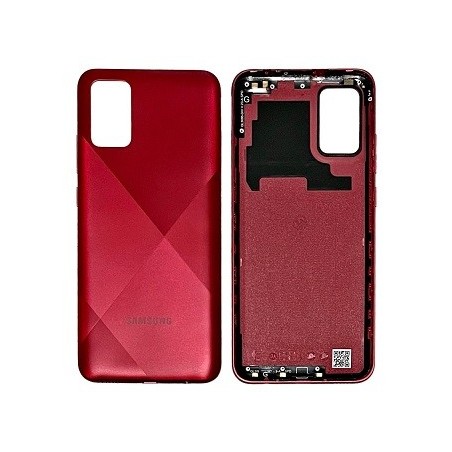 COVER POSTERIORE SAMSUNG GALAXY A02S SM-A025 ROSSO