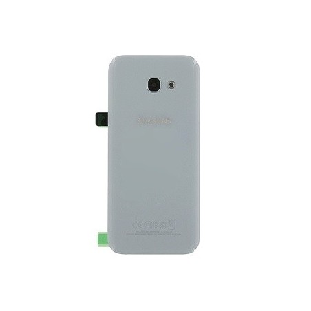 COVER BATTERIA SAMSUNG GALAXY A5 2017 SM-A520 BLU MIST (AZZURRO)