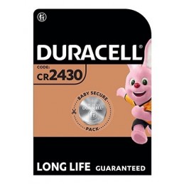 BATTERIA AL LITIO 3 VOLT A BOTTONE CR2430 DURACELL