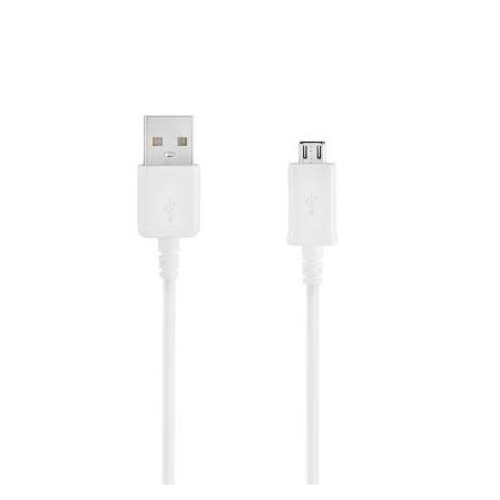 CAVO SAMSUNG MICRO USB / USB 0.8MT BIANCO
