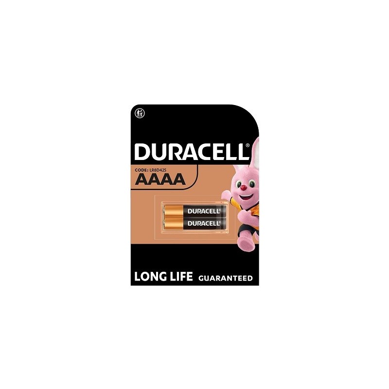 BATTERIA MINI STILO AAA DURACELL LR08 (CONF. 2PZ)