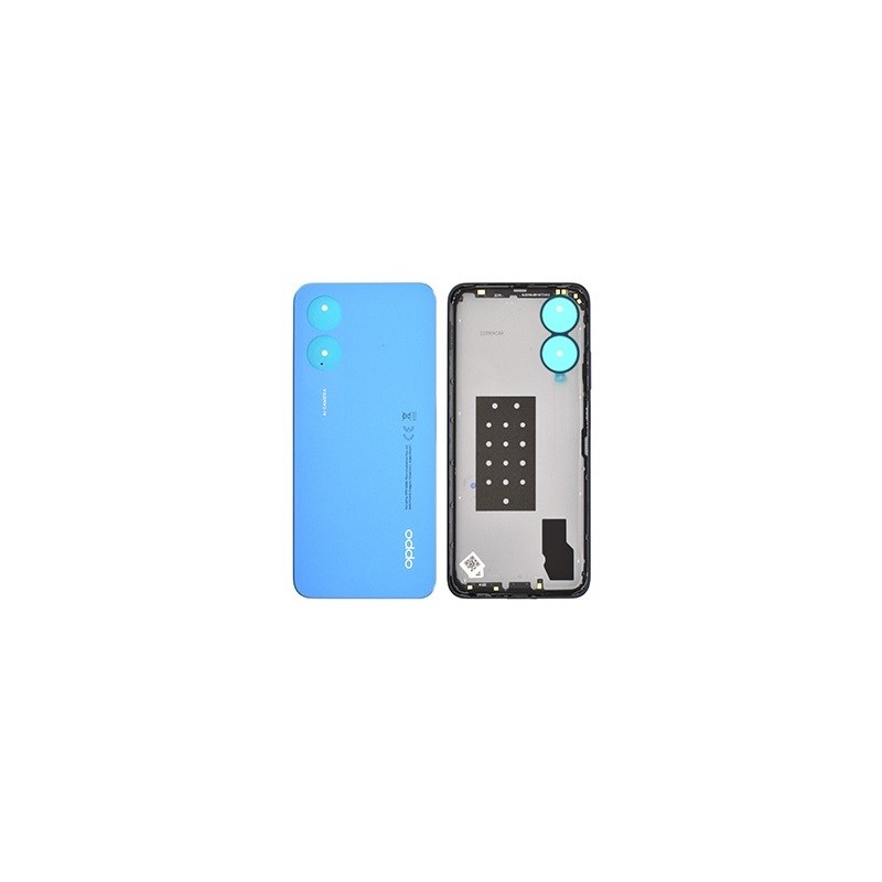 COVER BATTERIA OPPO A17 BLU