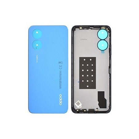 COVER BATTERIA OPPO A17 BLU