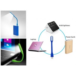 MINI LED USB VARI COLORI (SET 5 PZ.)