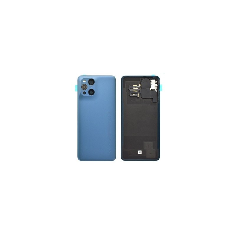 COVER BATTERIA OPPO FINF X3 PRO BLU