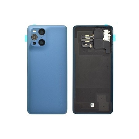 COVER BATTERIA OPPO FINF X3 PRO BLU