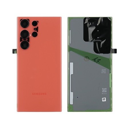 COVER BATTERIA SAMSUNG GALAXY S23 ULTRA SM-S918 ROSSO