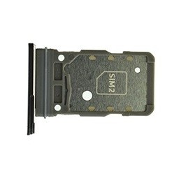 CARRELLO SIM CARD SAMSUNG GALAXY S21 PLUS 5G SM-G996 NERO