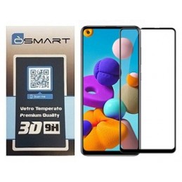 VETRO TEMPERATO SAMSUNG GALAXY A71 SM-A715 - 3D BORDINO NERO