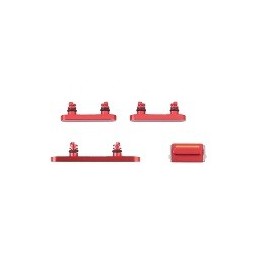 KIT TASTI LATERALI APPLE IPHONE 13 ROSSO