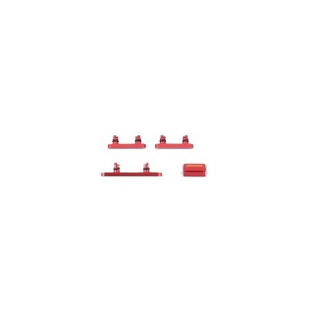 KIT TASTI LATERALI APPLE IPHONE 13 ROSSO