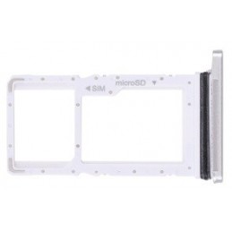 CARRELLO SIM/MEMORY CARD SAMSUNG GALAXY TAB A7 (10.4) SM-T505 SILVER