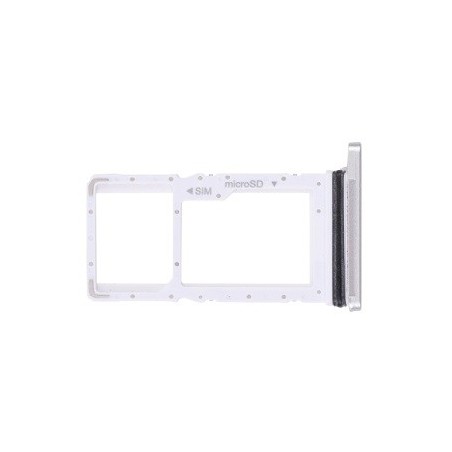 CARRELLO SIM/MEMORY CARD SAMSUNG GALAXY TAB A7 (10.4) SM-T505 SILVER