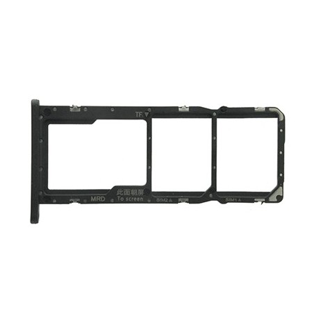 CARRELLO SIM/MEMORY CARD HUAWEI Y6 2019 NERO