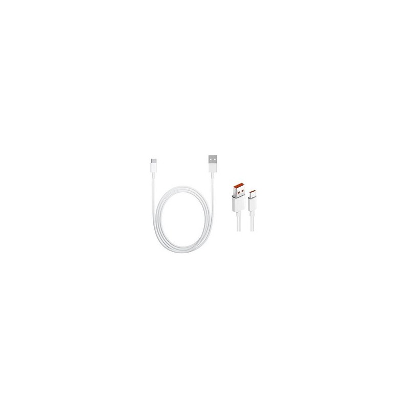 CAVO XIAOMI USB/ TYPE-C DATA CABLE 5A 1MT BIANCO