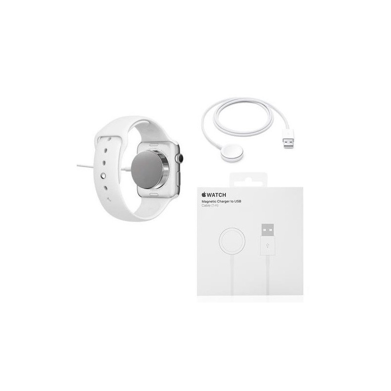 CAVO USB MAGNETICO APPLE WATCH BIANCO 1MT (MX2E2ZM/A)