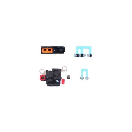 KIT RETINA ANTIPOLVERE APPLE IPHONE 12 MINI NERO