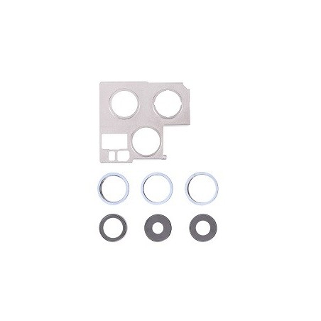 VETRINO FOTOCAMERA POSTERIORE APPLE IPHONE 13 PRO MAX VERDE (KIT COMPLETO)