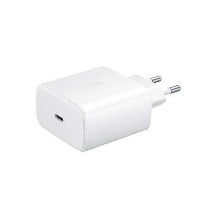 CARICABATTERIE TYPE-C SAMSUNG FAST CHARGER EP-TA800EWE BIANCO 45W