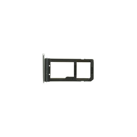 CARRELLO SIM/MEMORY CARD SAMSUNG GALAXY S7 EDGE BIANCO/SILVER