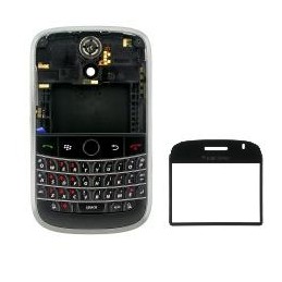 GUSCIO COMPLETO BLACKBERRY 9000 NERO