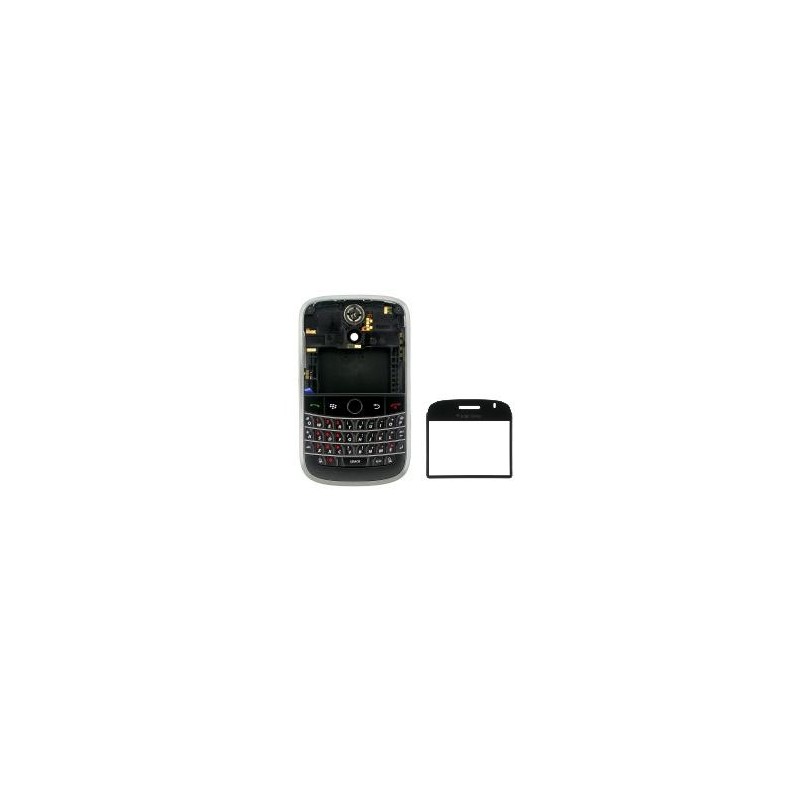 GUSCIO COMPLETO BLACKBERRY 9000 NERO